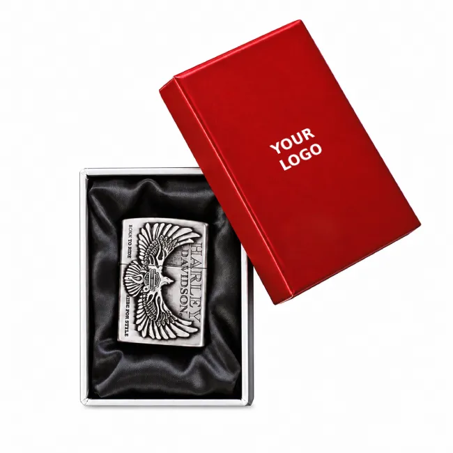 نمای داخلی جعبه فندک هاردباکس دو تکه